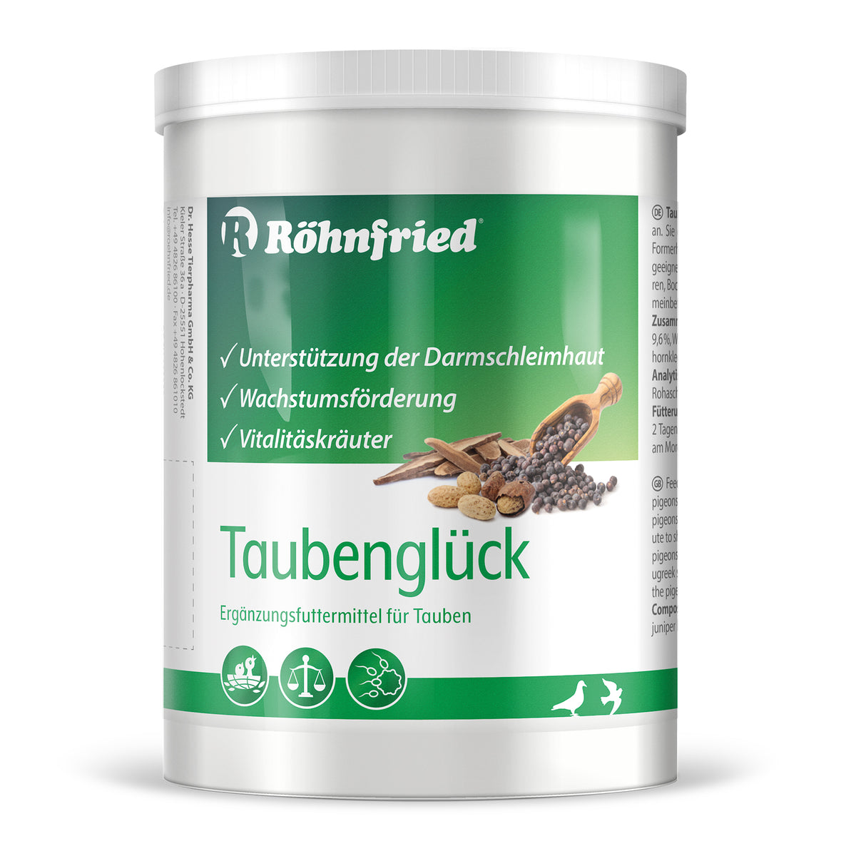 Taubenglück Pills (Rohnfried) for Strengthening your Racing Pigeons