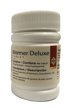 Wormer Deluxe Tablets 100ct (Generex)
