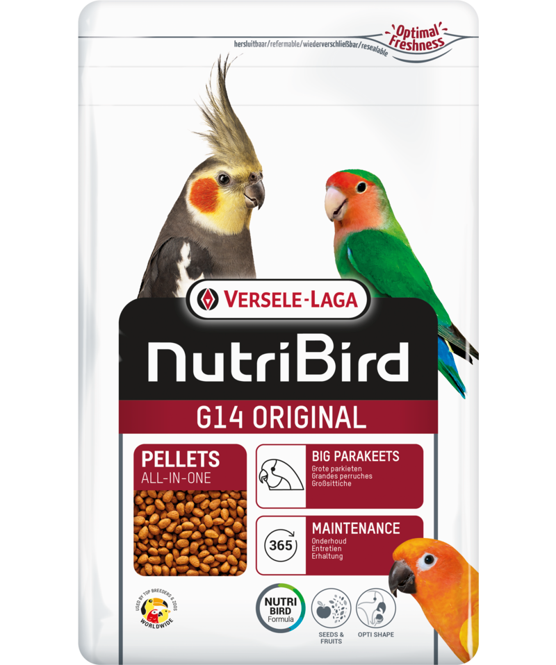 NutriBird G14 Original Maintenance Food for Big Parakeets