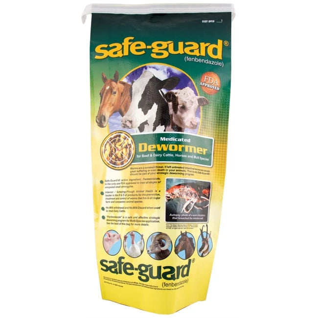 Safe-Guard 0.5% Top Dress Dewormer Pellets for Beef & Dairy Cattle, 1-lb bag