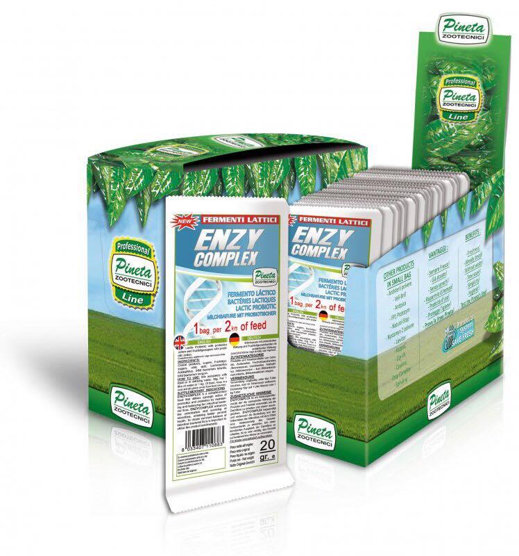 Enzycomplex (Pineta Zootecnici) Bird Probiotic with Prebiotic FOS
