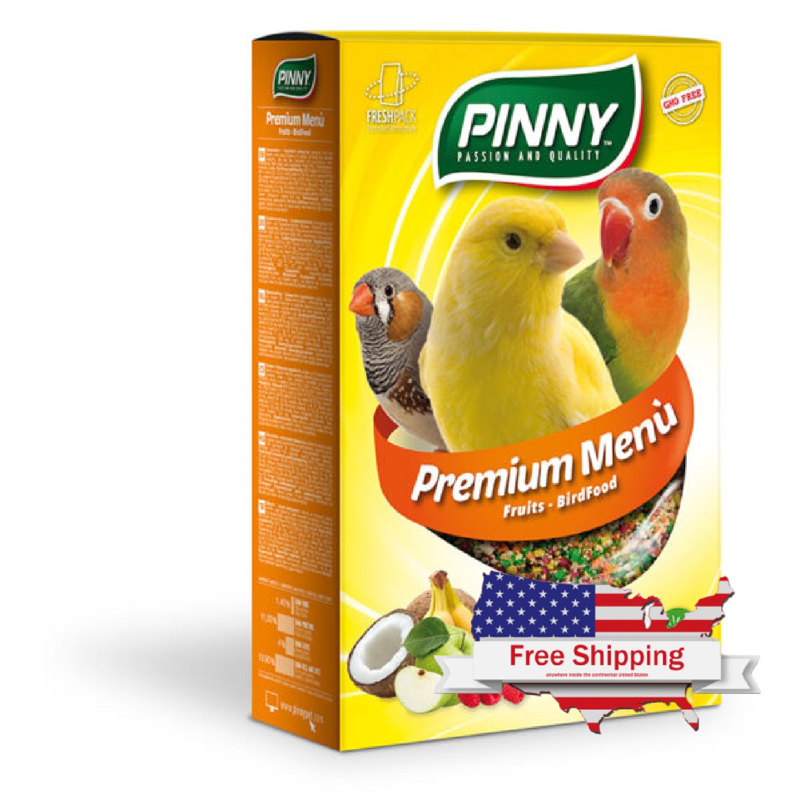 Premium Menu Fruits (Pinny) Premium Bird Food/Bird Fruits