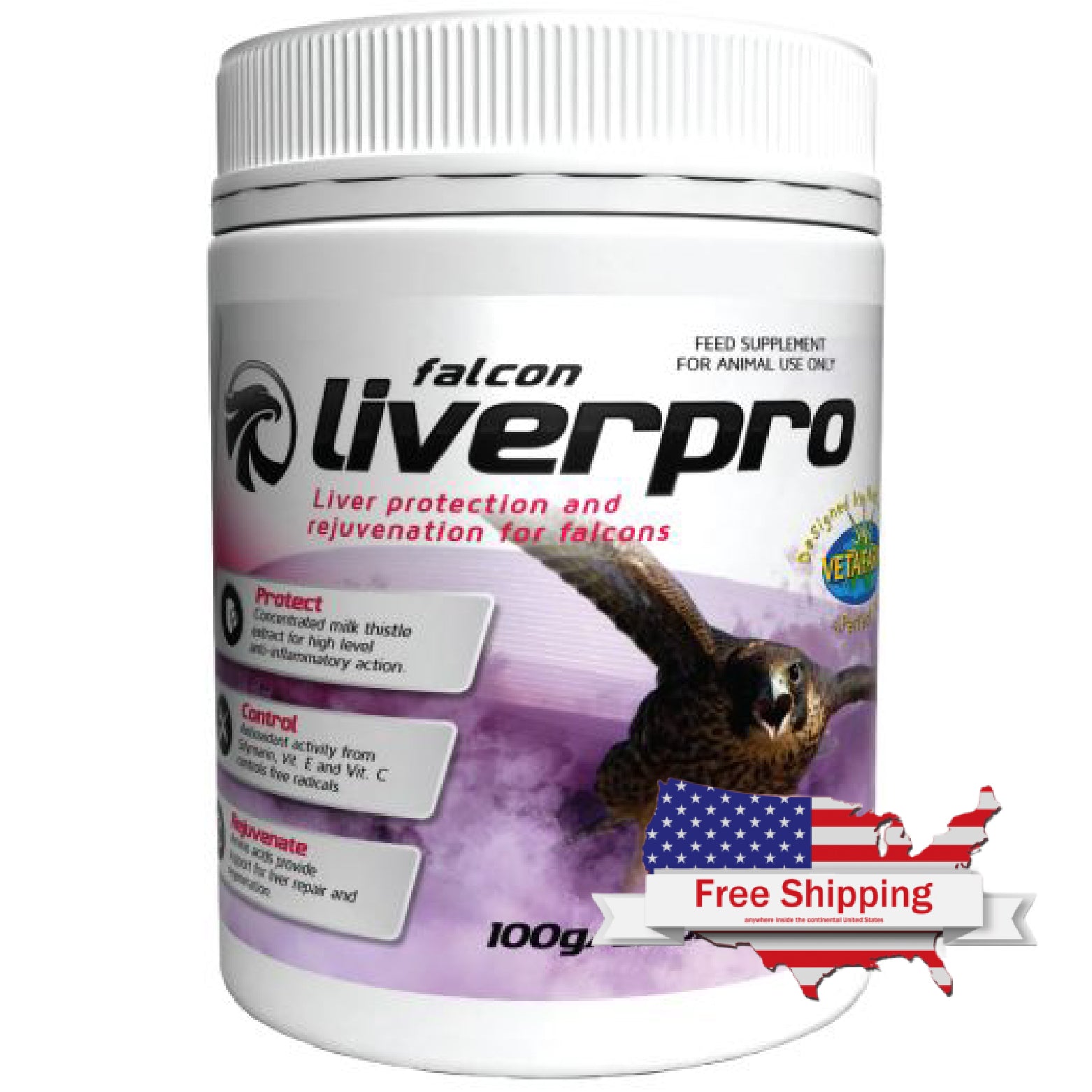 Falcon LiverPro (Vetfarm): Optimal Falcon Liver Rehabilitation