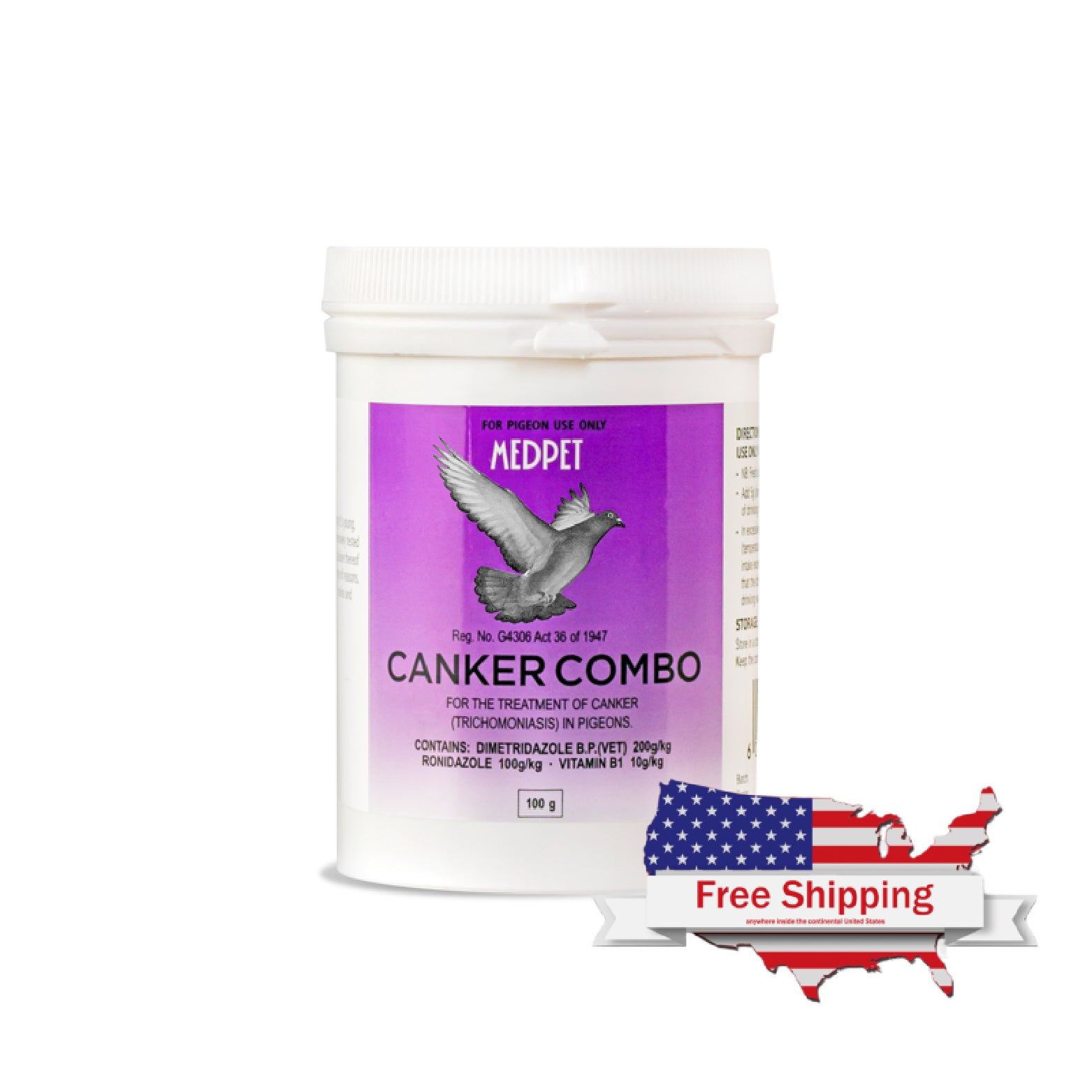 Canker Combo (Medpet) Effective Pigeon Canker Treatment