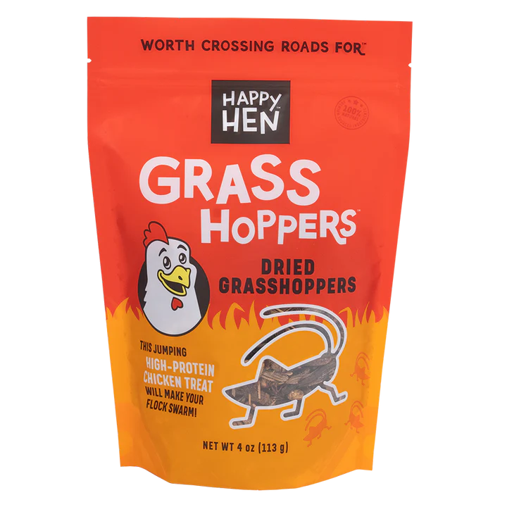 Grass Hoppers 4oz (Happy Hen)