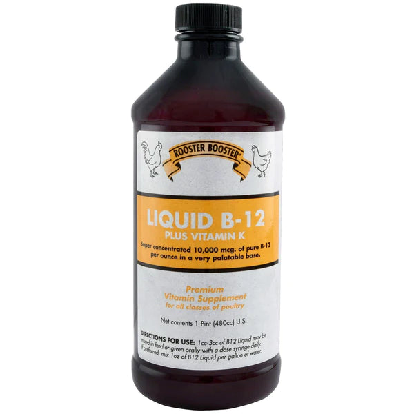 Rooster Booster Liquid Vitamin B-12 Super Concentrated - 16 oz Rooster Booster Liquid Vitamin B-12 Super Concentrated - 16 oz