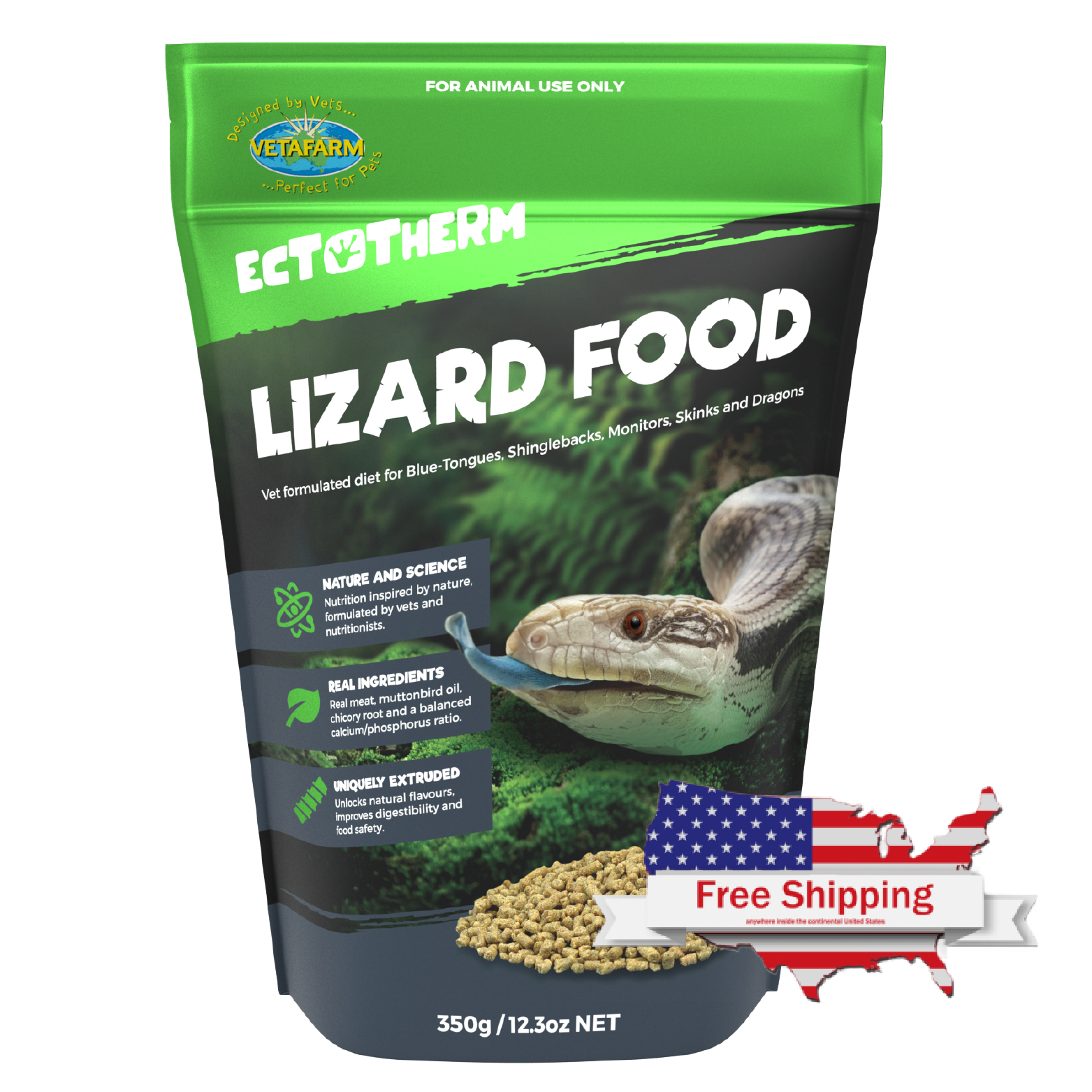 Ectotherm Lizard Food (Vetafarm)