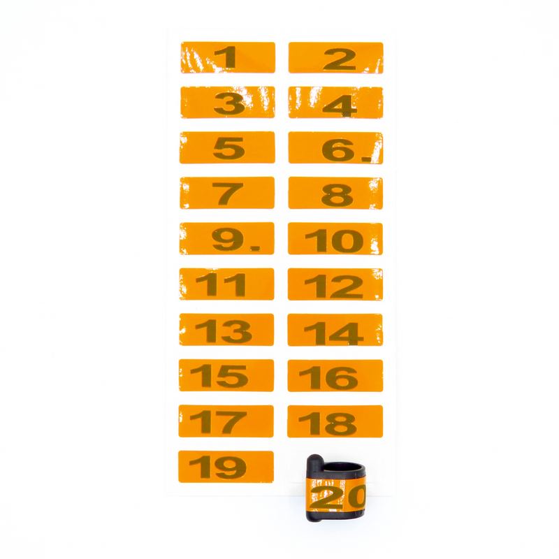 E-Z Marker Numbered