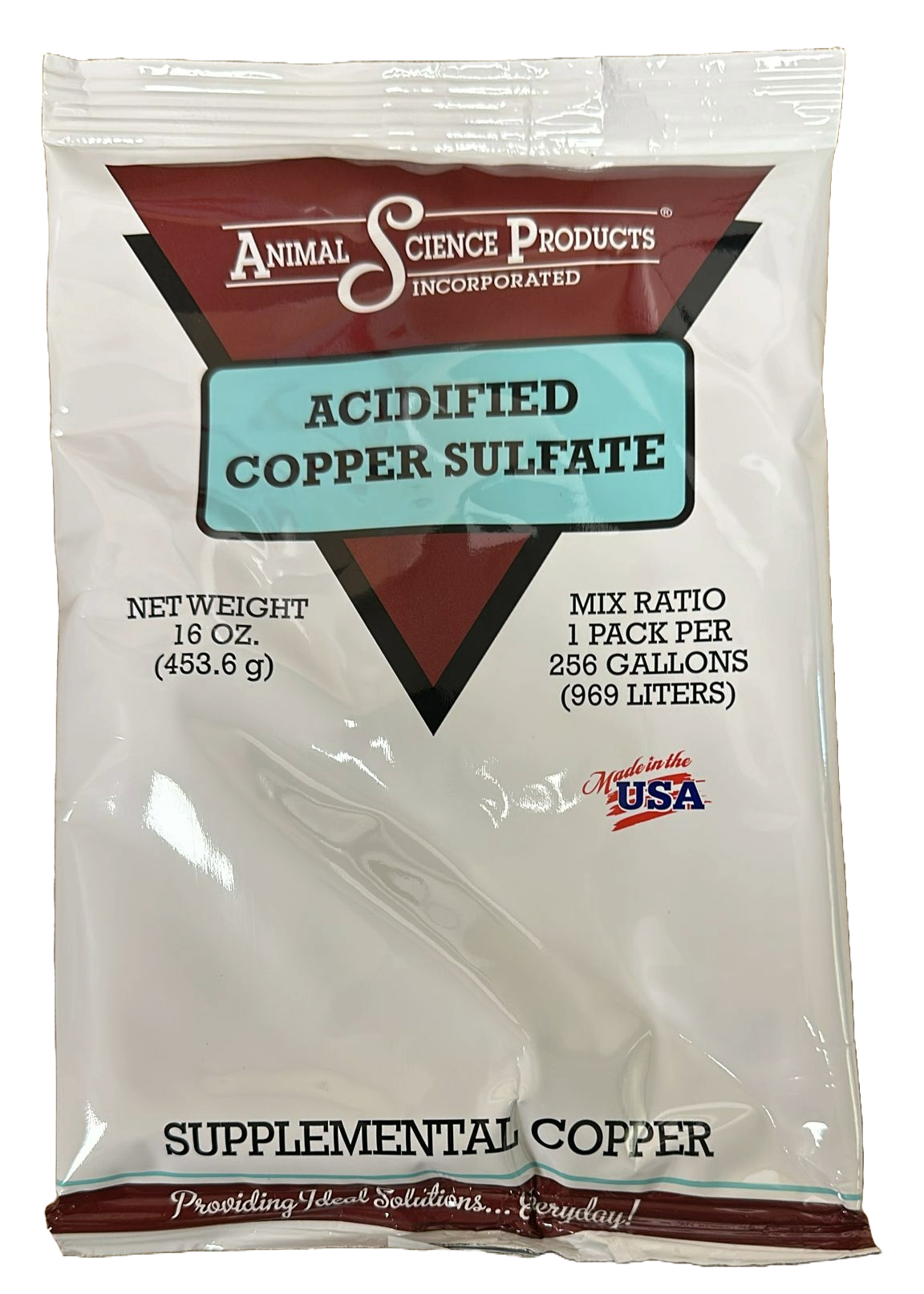 Acidified Copper Sulfate for Sour Crop in Chickens, Turkeys & Pigeons (16 oz)
