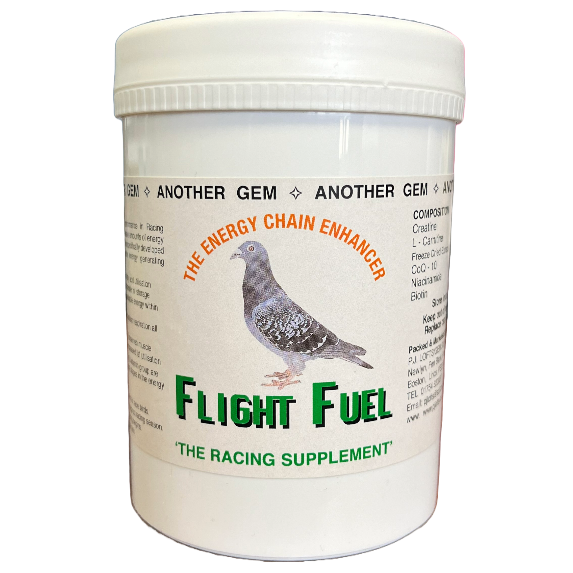 Gem Flight Fuel – Enhance Energy and Performance for Racing Pigeons