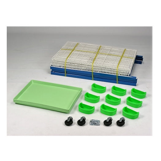 Disassembled Three Compartment Cage