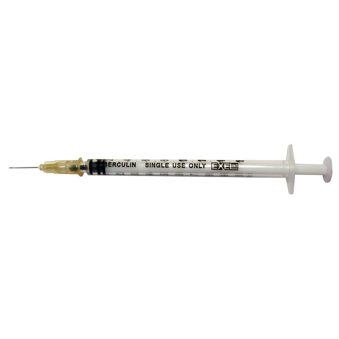 TUBERCULIN SYRINGE W/ DETACHABLE NEEDLE (Monoject)