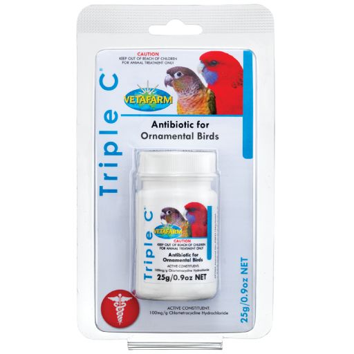 Treatment for ornamental birds