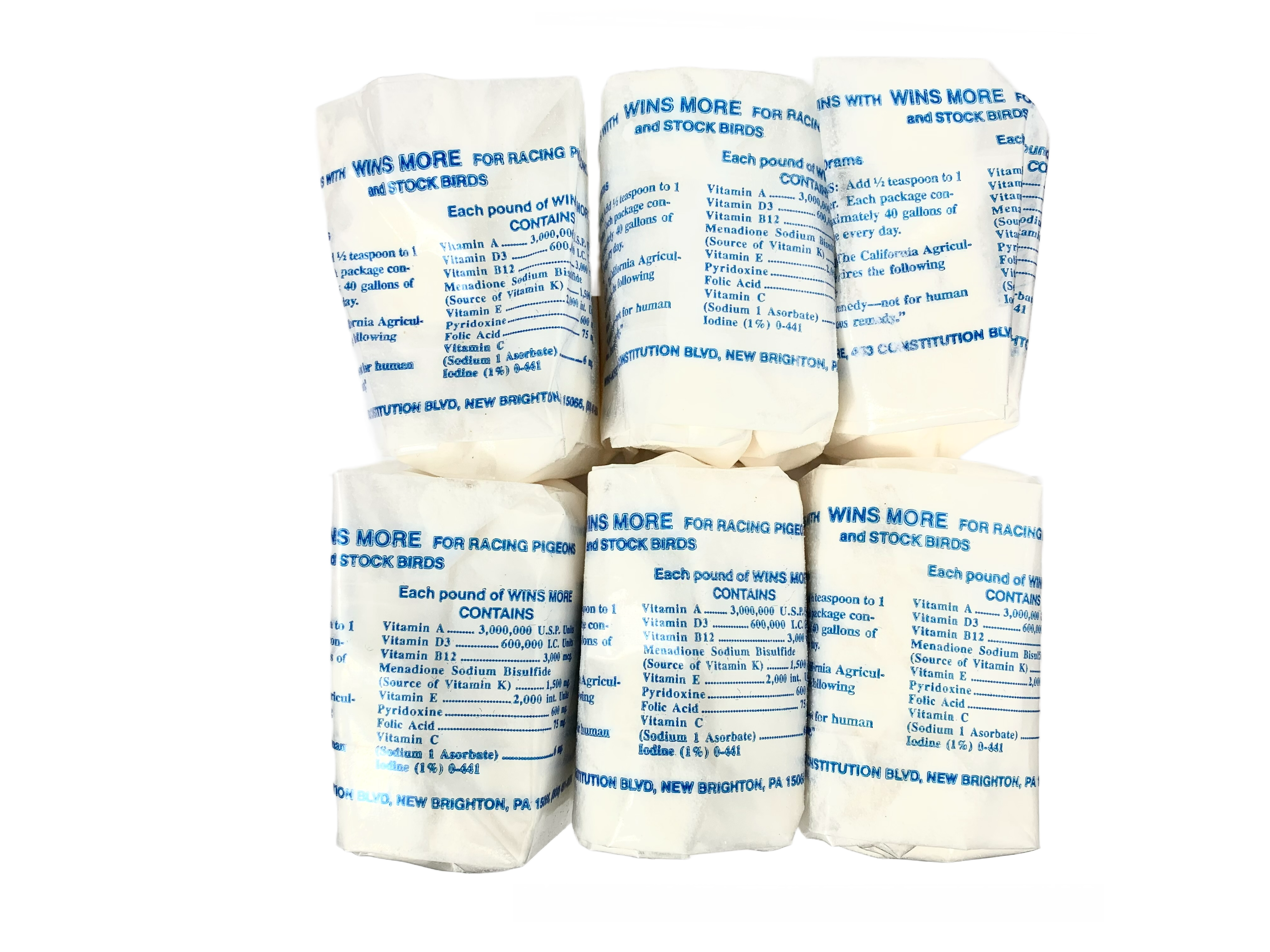 Winsmore Vitamins for Birds - Multivitamin Powder for Healthy Birds