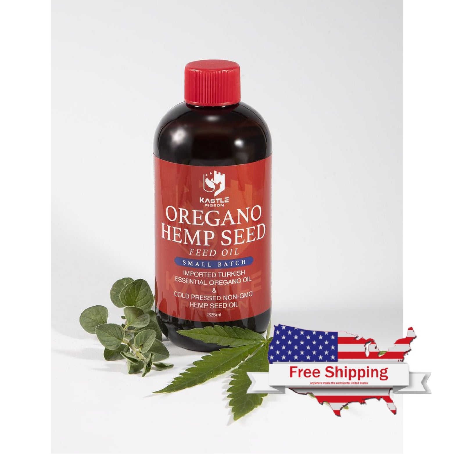 garden of wisdom hemp seed oil Oregano Hemp Seed Feed Oil (Kastle)