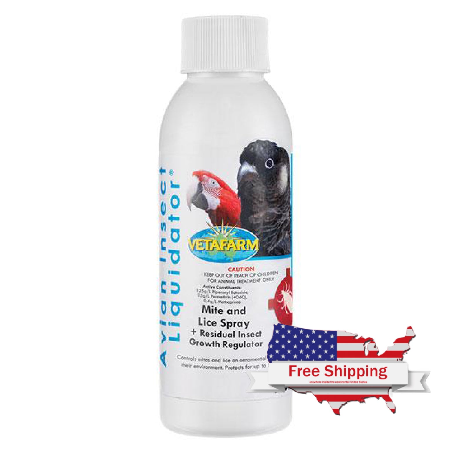 Bird Treatment: Avian Insect Liquidator