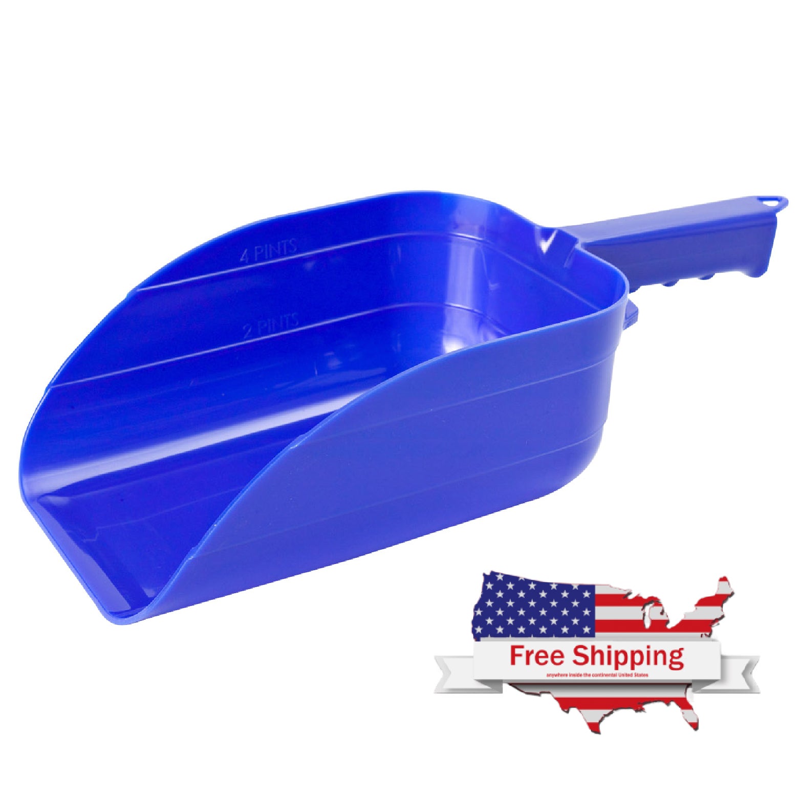 PLASTIC FEED SCOOP (Miller Mfg.)
