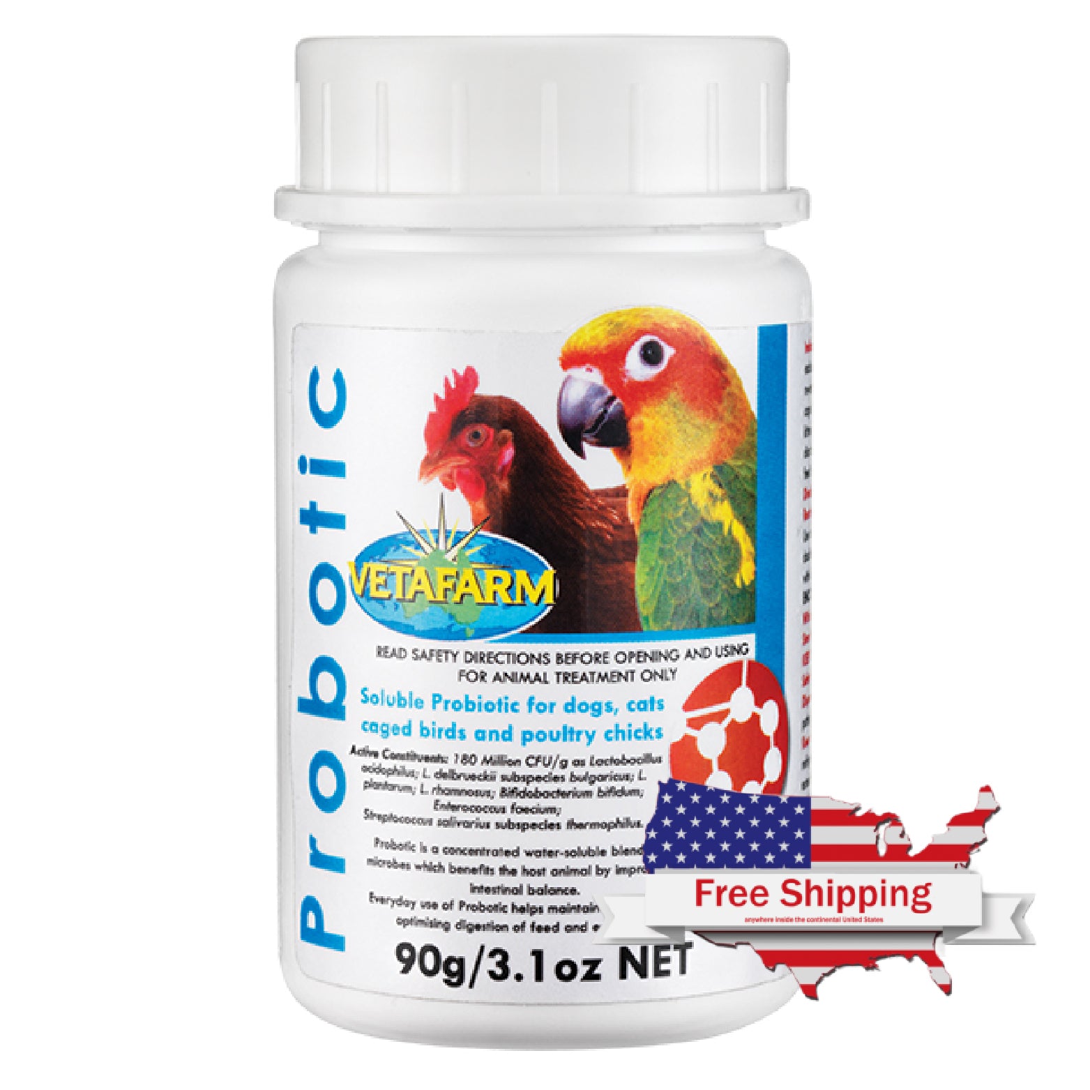 Probiotic (Vetafarm) bird probiotic for all birds in all stages!