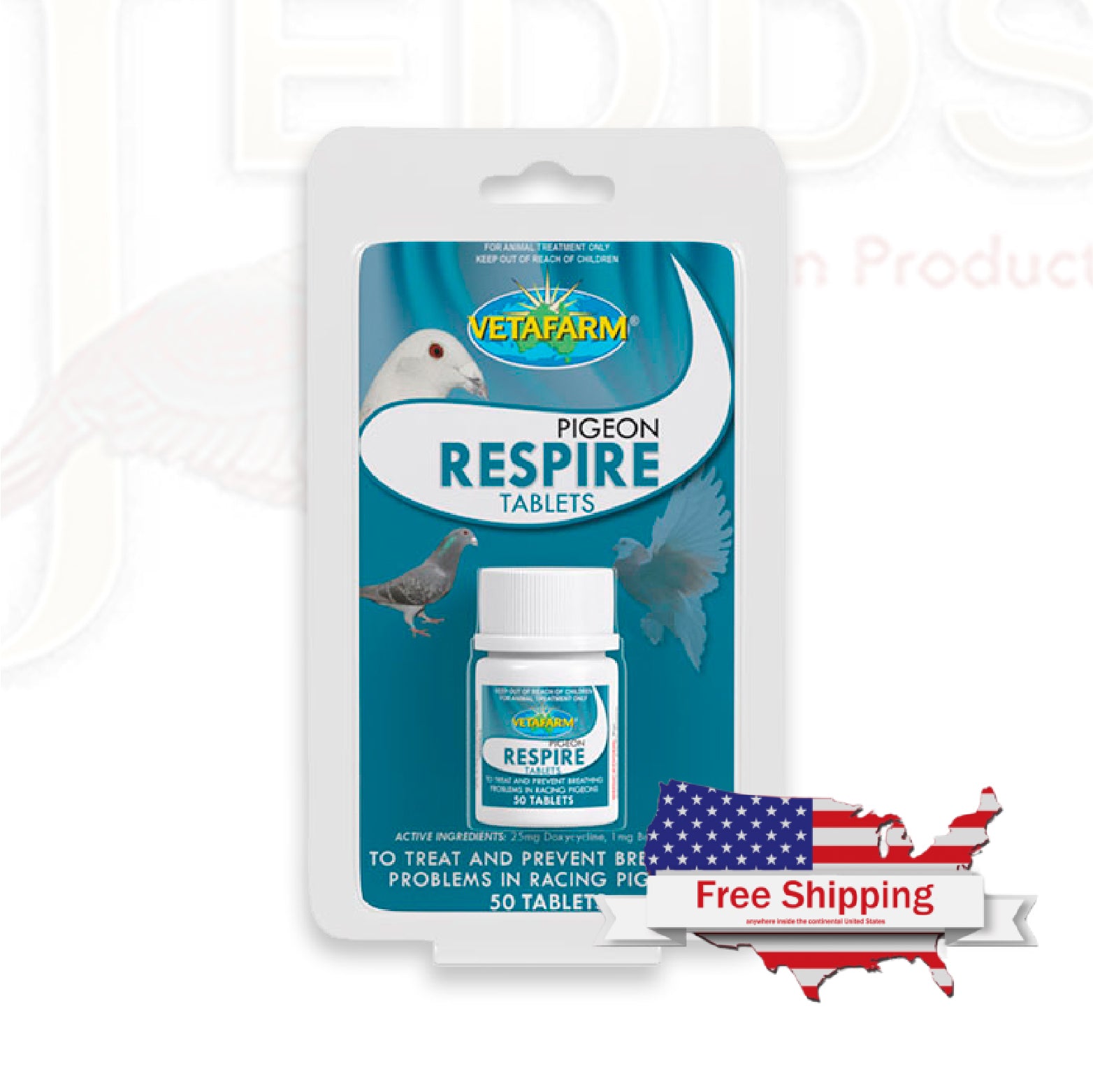 Respiratory Infection Treatment for Racing Pigeons