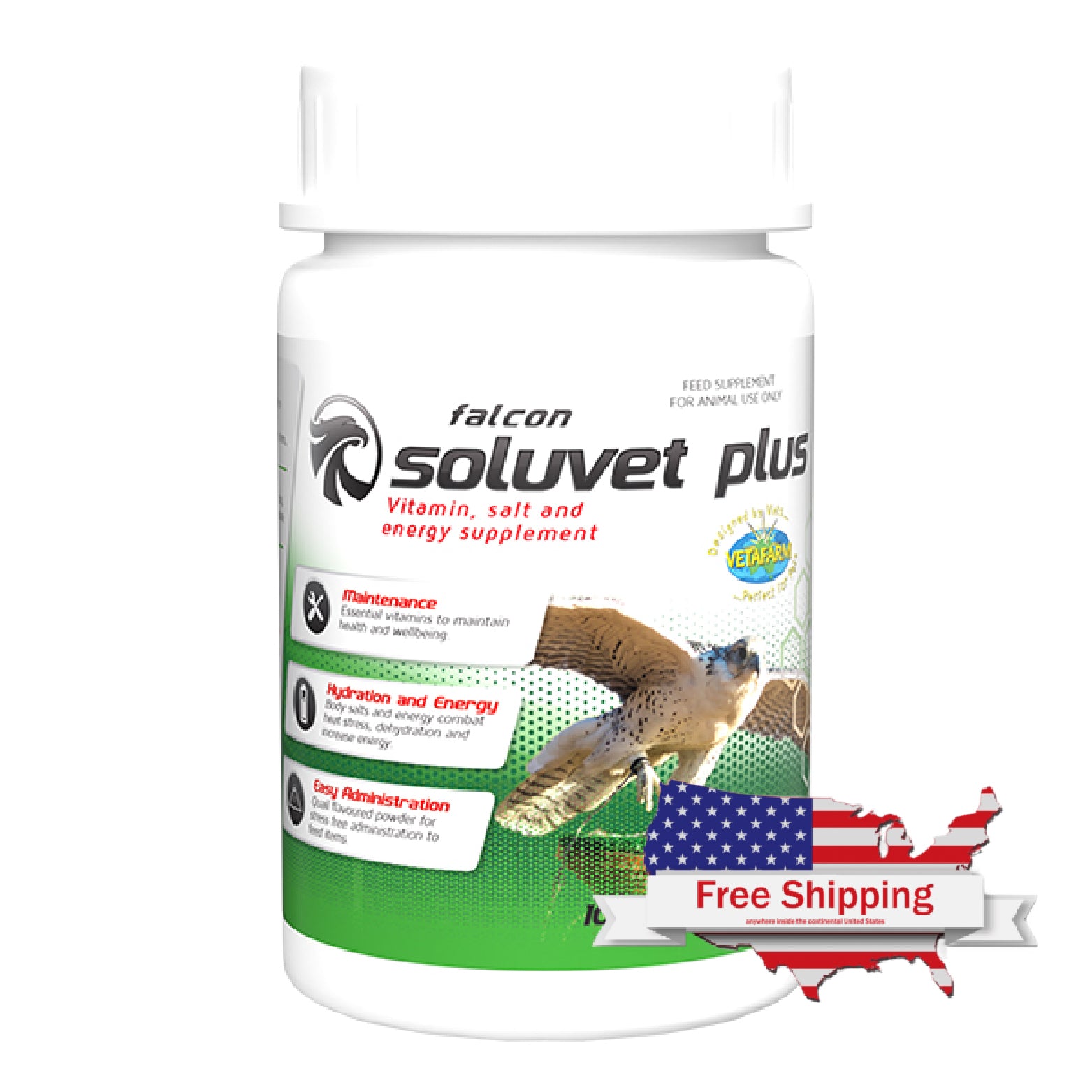 falcon soluvet plust bird supplies