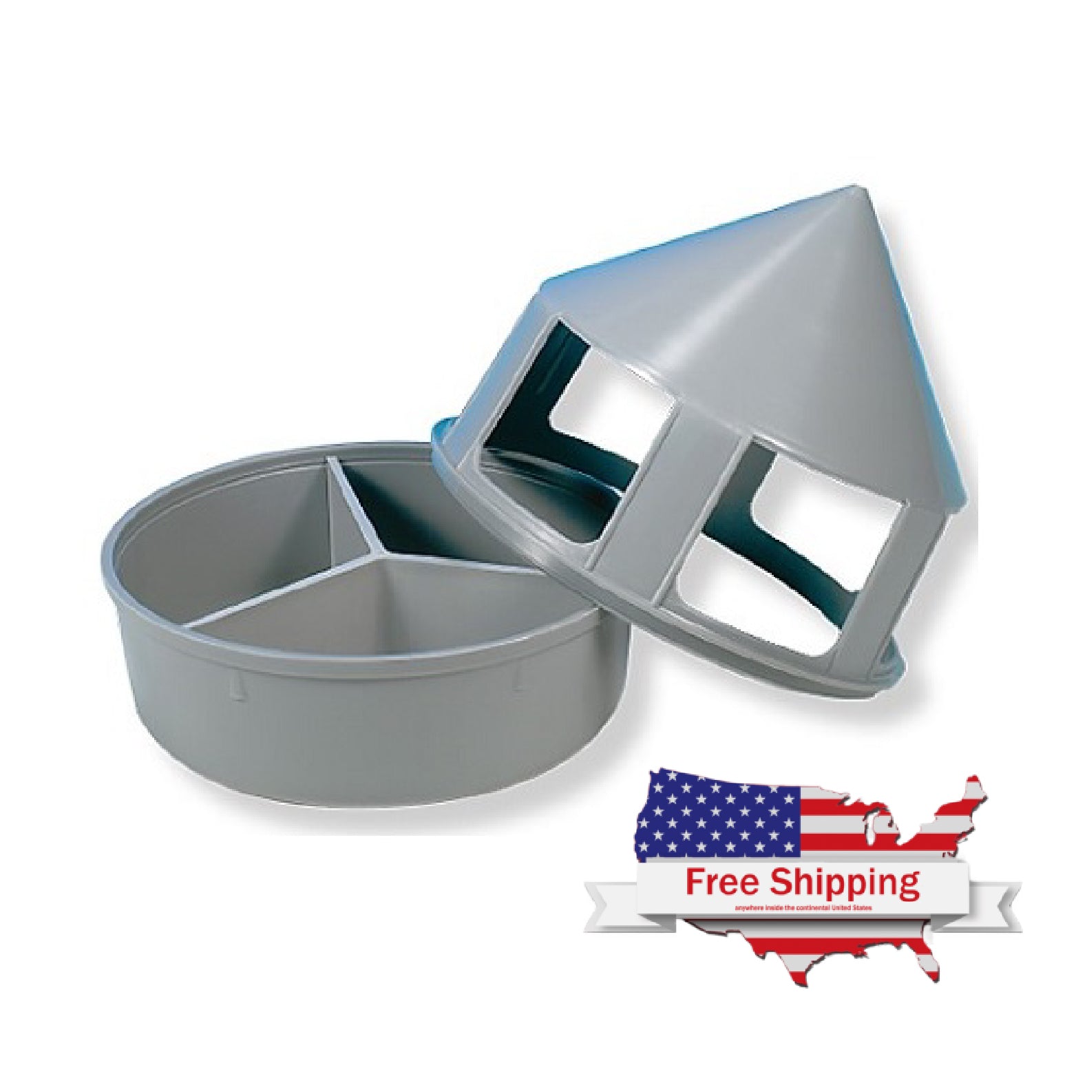 Grit Feeder for Pigeons and Chickens