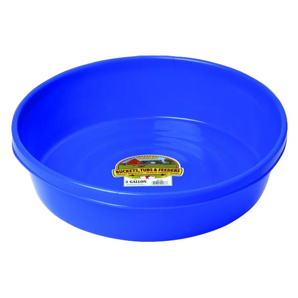 3 GALLON PLASTIC UTILITY PAN- Duraflex Plastic