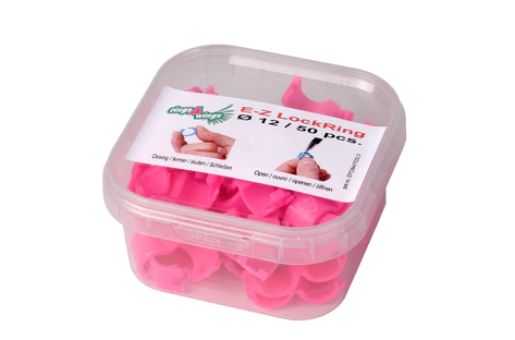 E-Z LOCK RINGS NUMBERED