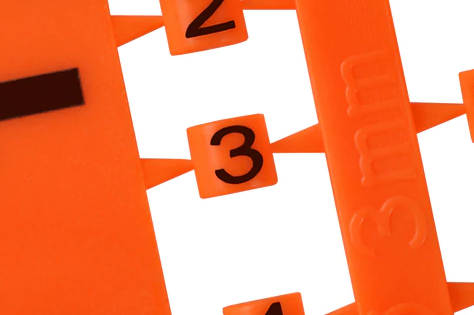 E-Z SPLIT RING NUMBERED