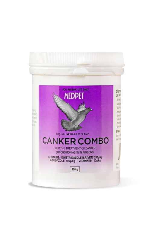 Canker Combo Medpet Dimetridazole Ronidazole for Pigeons