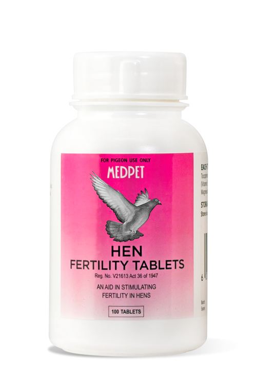 Hen Fertility Tablets (Medpet) for Pigeons