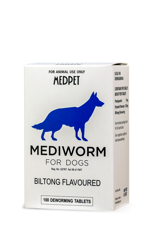 Mediworm dog supplies by Medpet