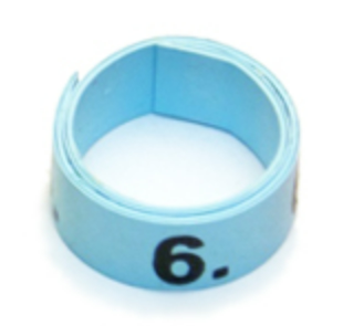 WRAP-AROUND SERIES NUMBERED BANDS