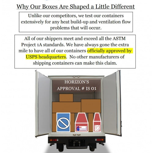 *NEW* VENTED SINGLE STALL SHIPPER
