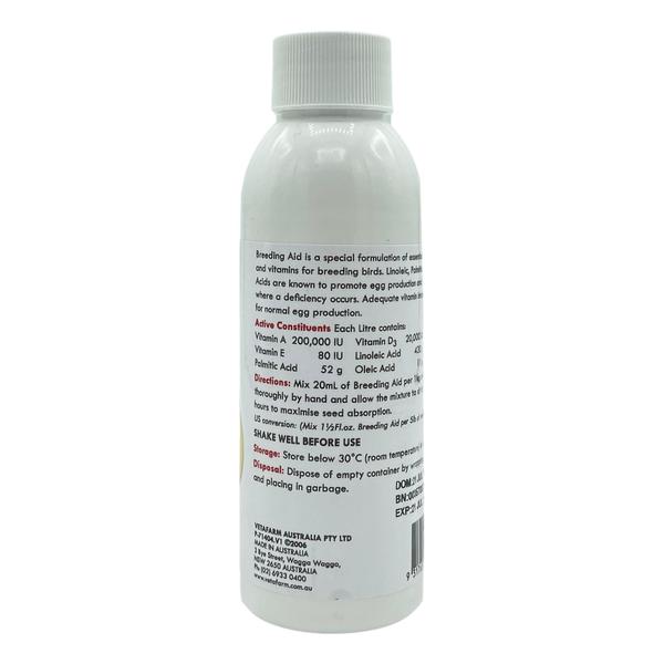 instructions for bird breeding supplement