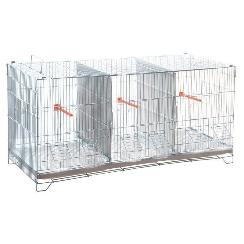 3 Compartment Canary Cage