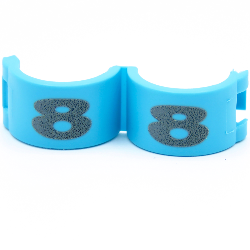 E-Z LOCK RINGS NUMBERED