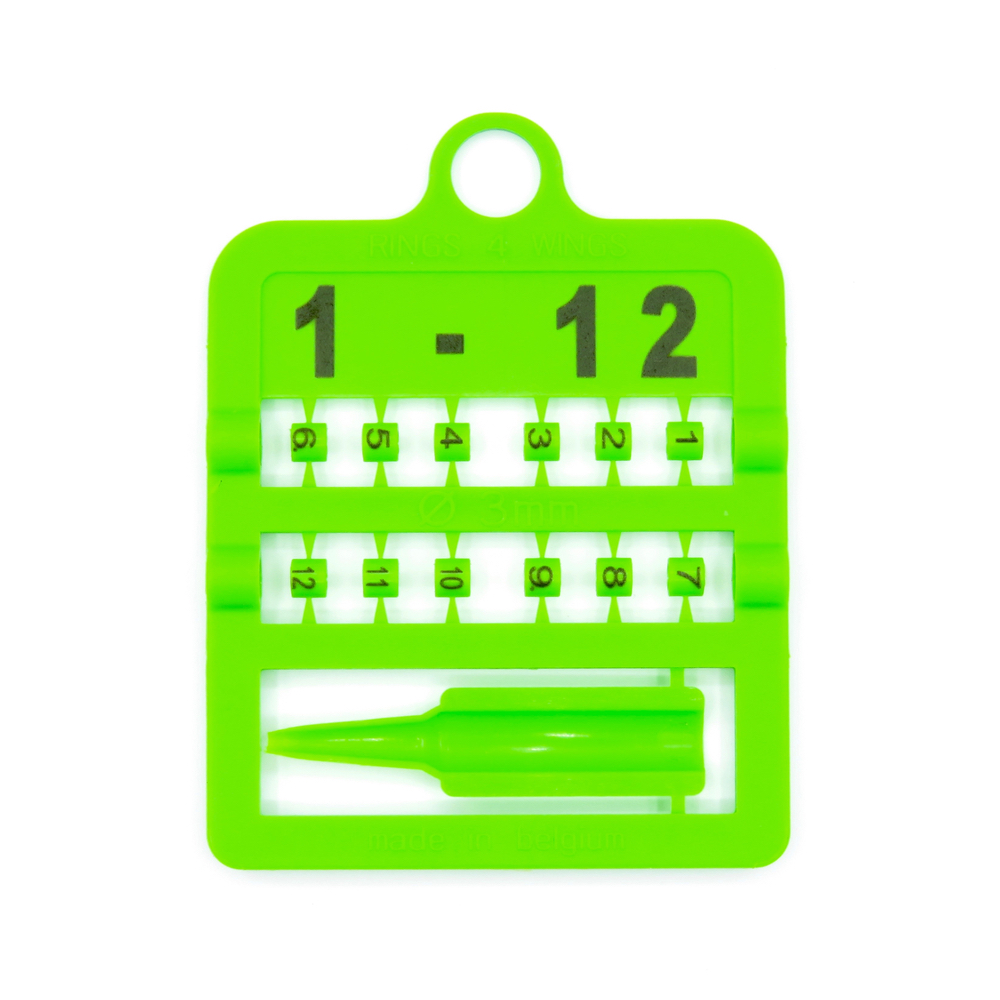 E-Z SPLIT RING NUMBERED