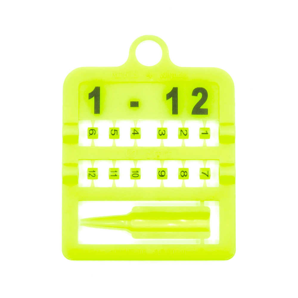 E-Z SPLIT RING NUMBERED