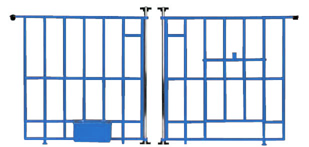 EASY ON EASY OFF NEST FRONT - COMPLETE SET