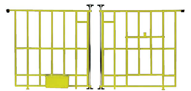 EASY ON EASY OFF NEST FRONT - COMPLETE SET