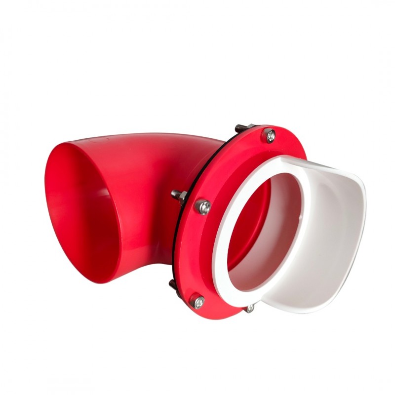 Chicken Feeder Nozzle Side View