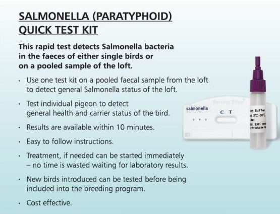 RAPID SALMONELLA HOME TEST KIT