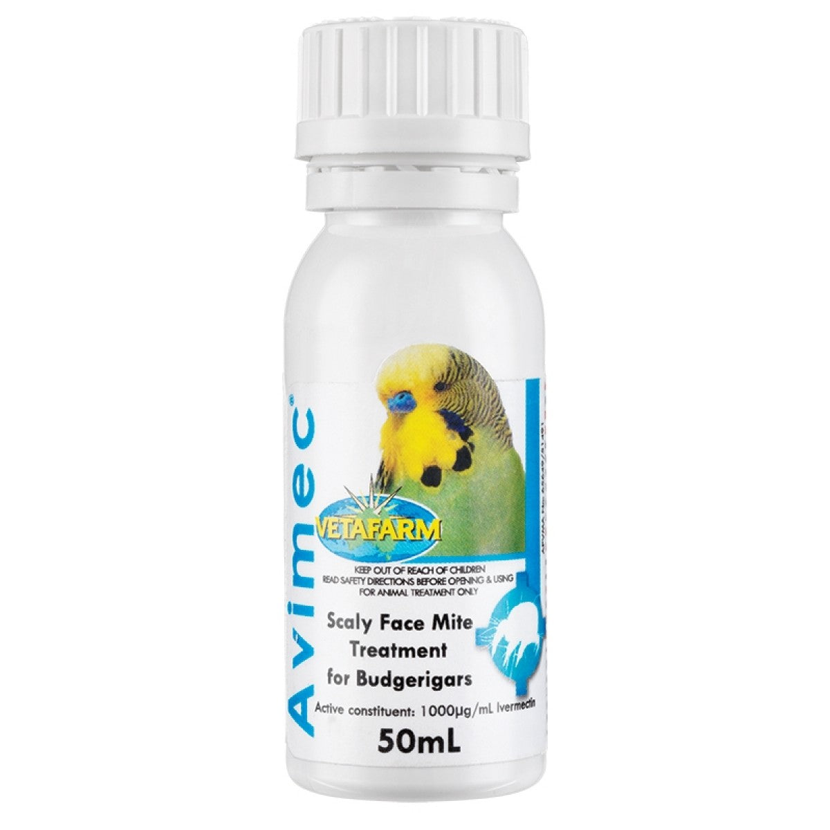 Avimec (Vetafarm): Treatment for Scaly Face Mite