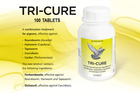 **NEW** Tri-Cure Tablets for Canker, Cocci, and Worms