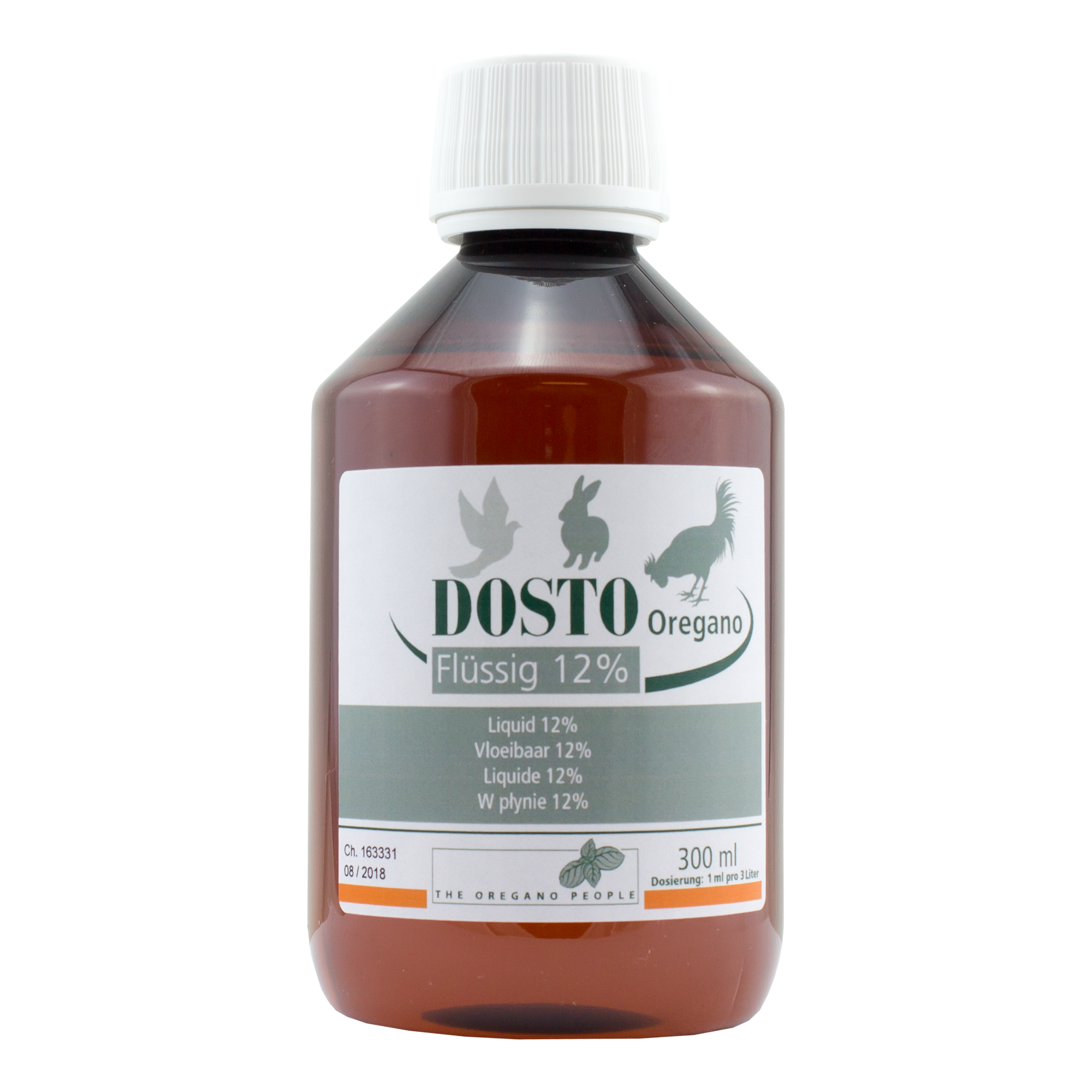 Dosto Oregano Liquid 12% for Pigeons – Gastrointestinal & Respiratory Support | Essential Oils for Racing Performance