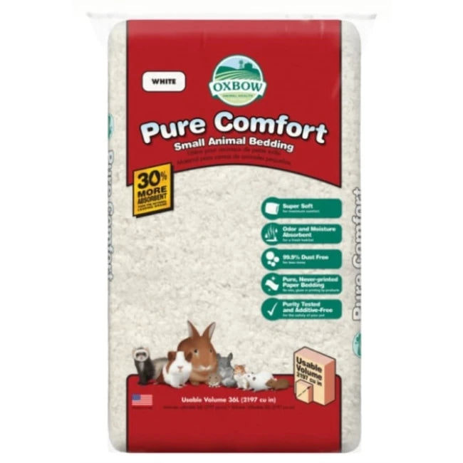 Pure Comfort White Bedding 36L