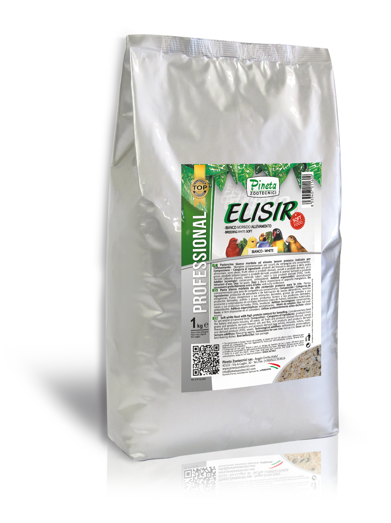 High Protein White Soft Bird Food
