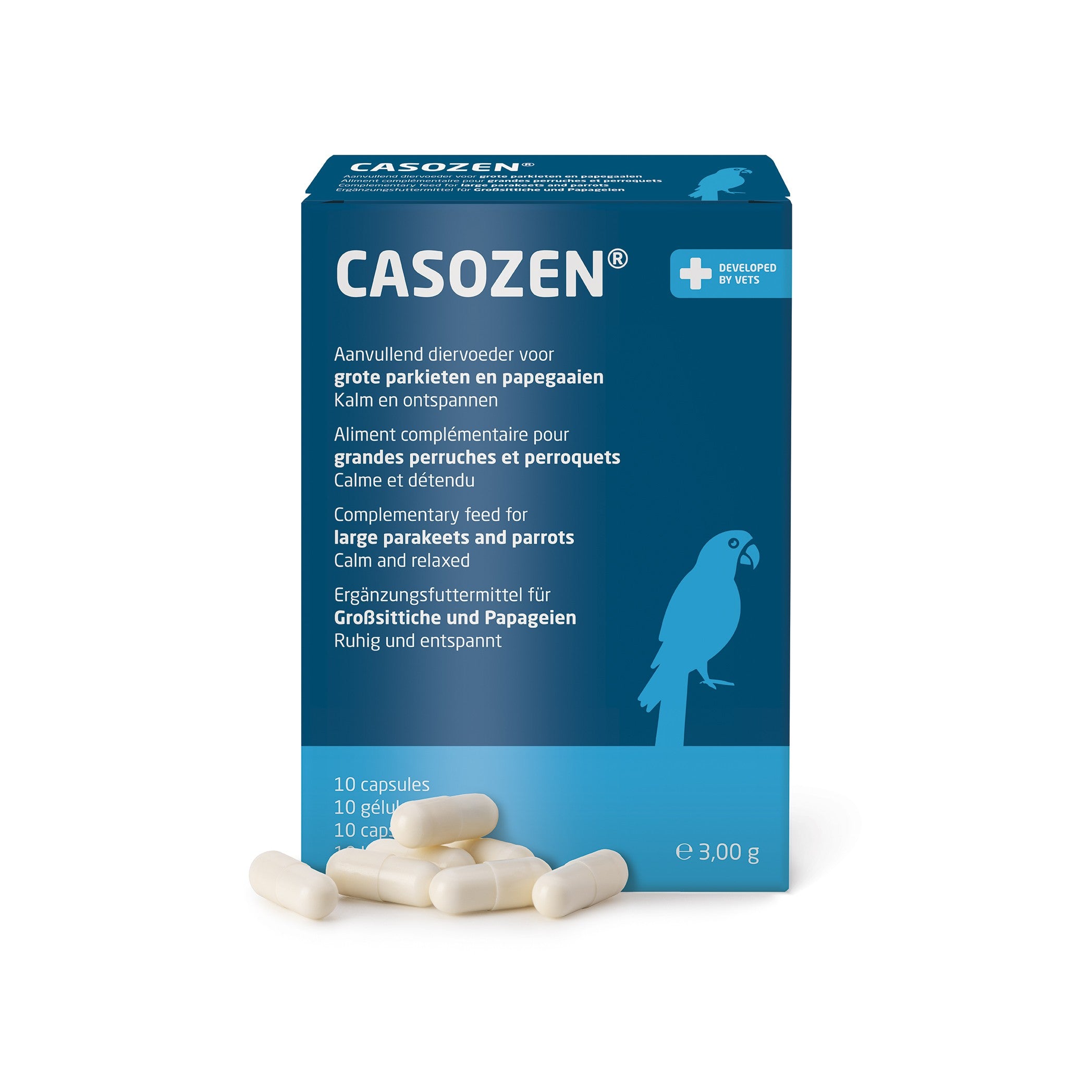 Casozen - Anti-stress and Feather Plucking Remedy for Parrots 12.5oz or more