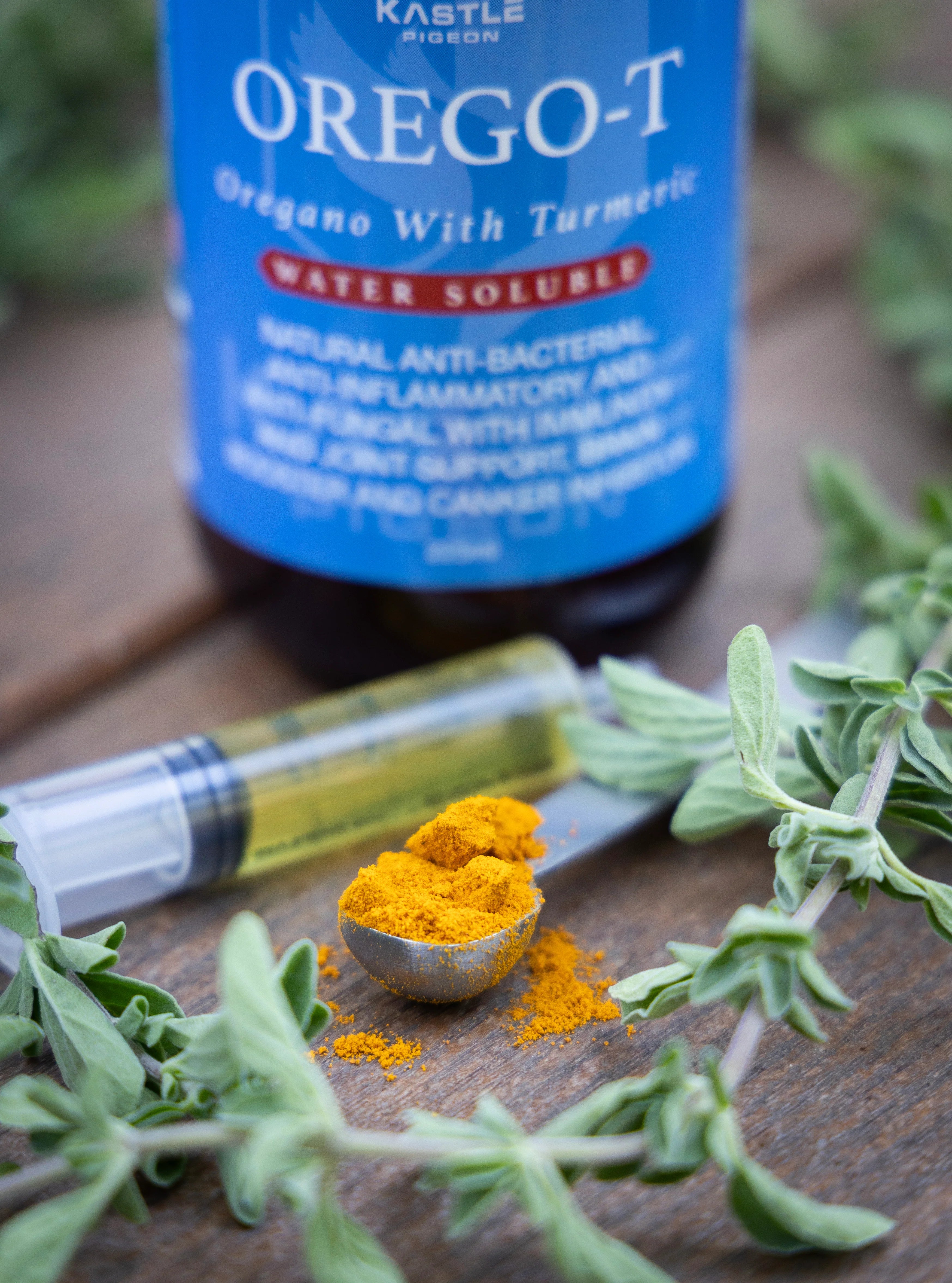 Orego-T 10% Oregano with Turmeric for Pigeons | Natural Gut Health & Immune Support in Water