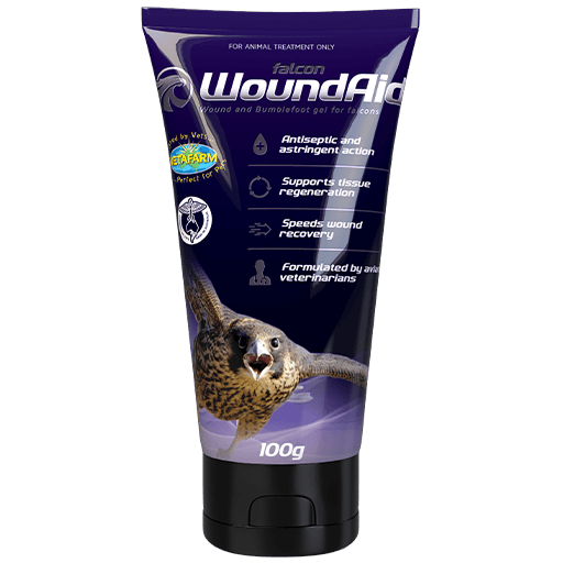 Falcon Wound Aid - Wound and bumblefoot gel for Falcons
